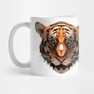 Vector illustration of tiger head mascot Mug